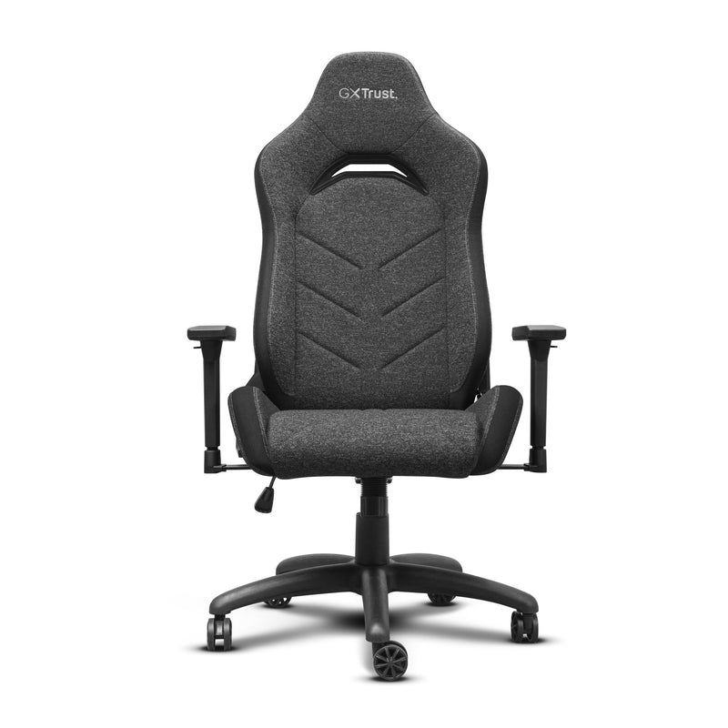 Load image into Gallery viewer, Trust gxt 723 ruya comfortabele stoffen gaming stoel (grijs)
