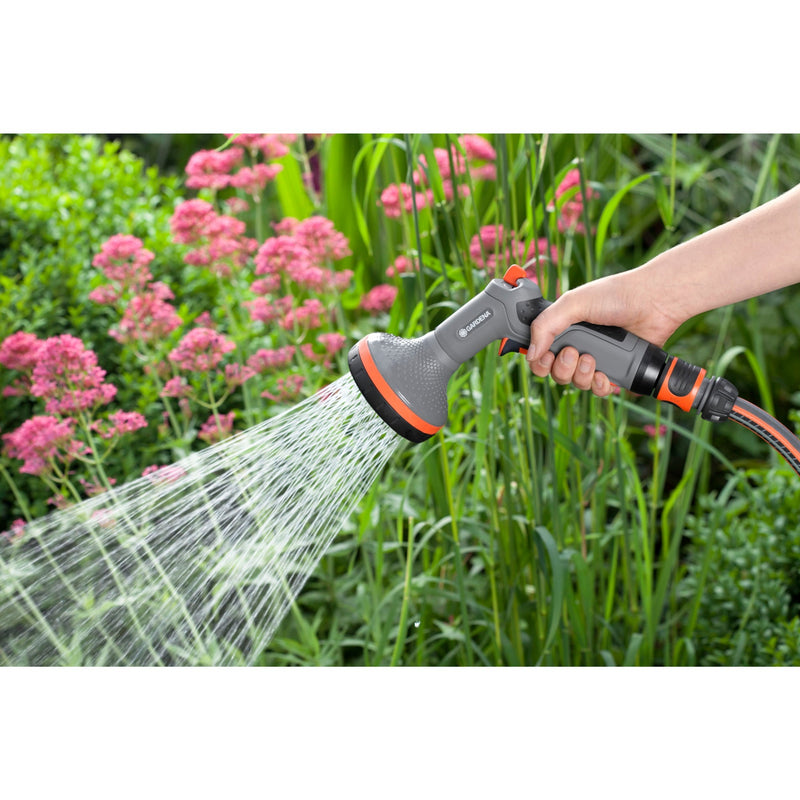 Load image into Gallery viewer, Gardena comfort broes voor bloembedden (grijs oranje, 18319-20)
