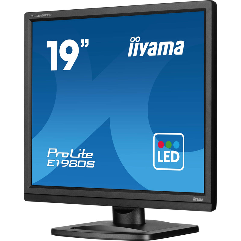 Load image into Gallery viewer, Iiyama prolite e1980s-b1 19 monitor (zwart, hdmi, displayport)
