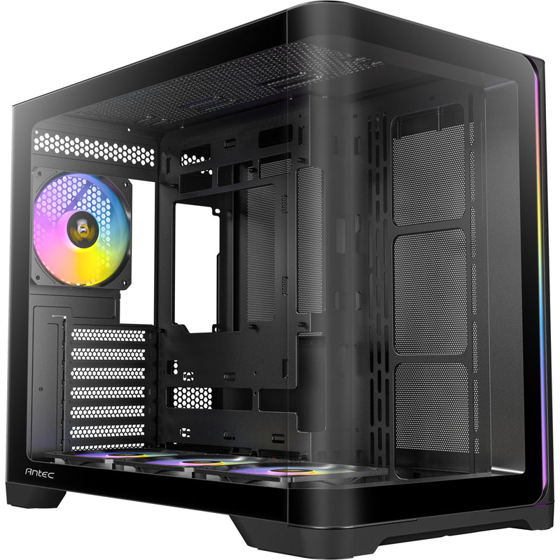 Load image into Gallery viewer, Antec c5 curve argb midi tower behuizing (zwart | 2x usb-a | 1x usb-c | tempered glass)
