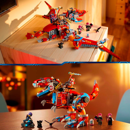 Lego dreamzzz - coopers robotdinosaurus c. rex constructiespeelgoed (71484)