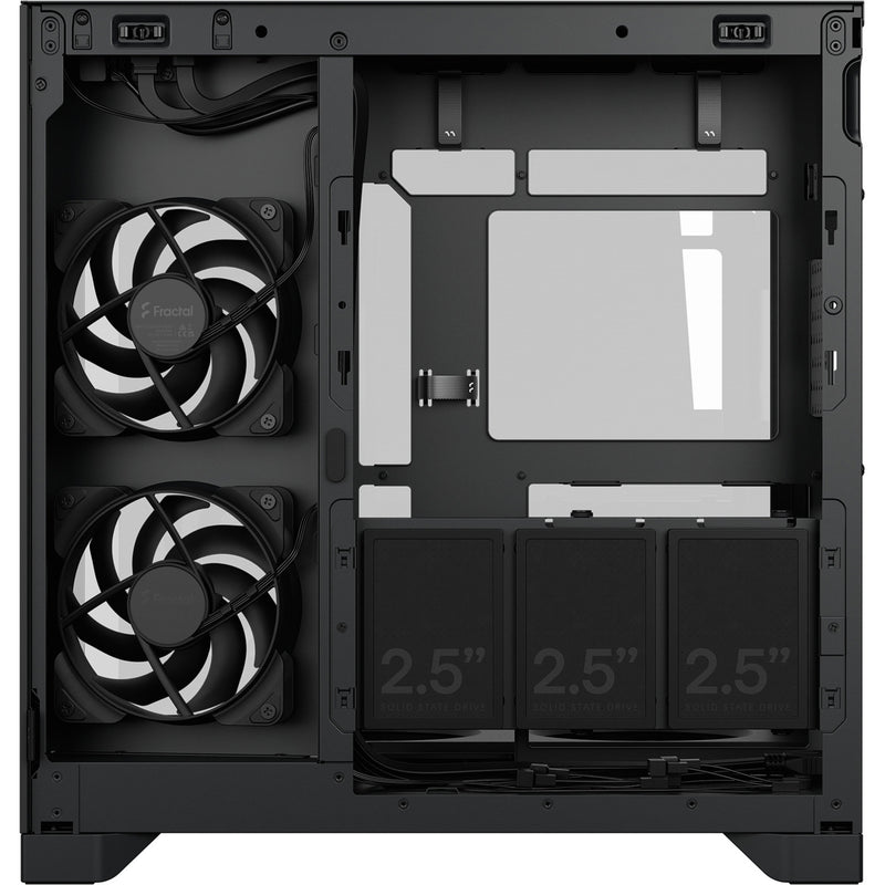 Afbeelding laden in galerijviewer, Fractal design pop 2 vision midi tower behuizing (zwart | 1x usb-a | 1x usb-c | tempered glass)
