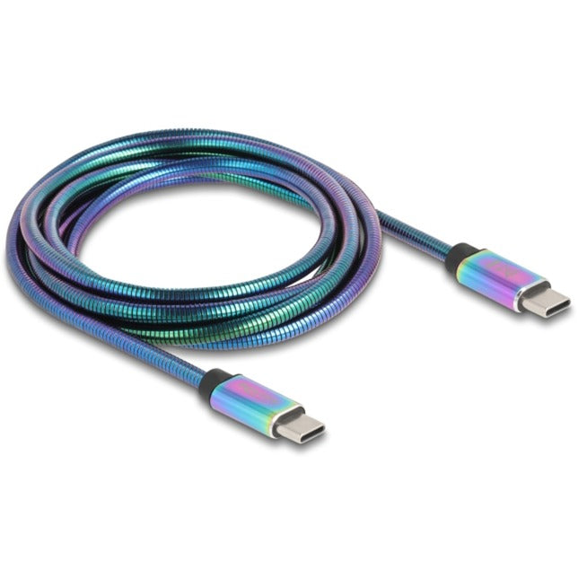 Load image into Gallery viewer, Delock usb 2.0 usb-c kabel, 2 meter (meerkleurig)
