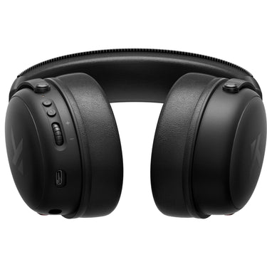 Mchose v9 wireless over-ear gaming headset (zwart, pc laptop playstation switch smartphone, 2.4g bluetooth wired type-c)