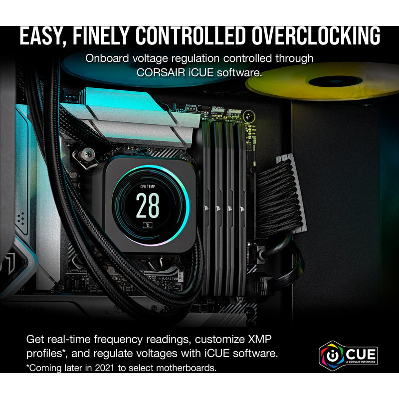 Load image into Gallery viewer, Corsair 32 gb ddr5-6000 kit werkgeheugen (zwart, cmk32gx5m2b6000c30, vengeance, xmp)
