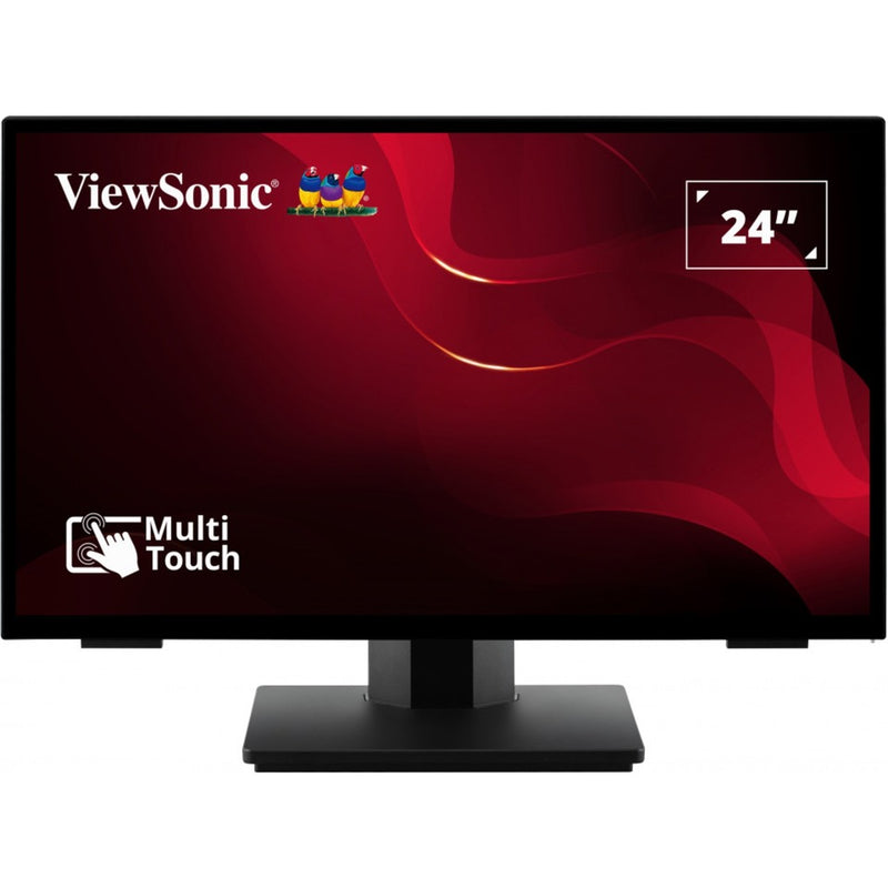 Load image into Gallery viewer, Viewsonic frameless touch monitor met 10-punts pcap 24 (zwart, hdmi, displayport, vga)
