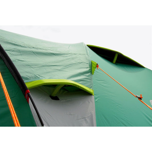 Coleman kobuk valley 4 plus tent (donkergroen lichtgroen)