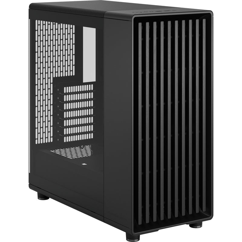 Load image into Gallery viewer, Fractal design north - momentum edition midi tower behuizing (zwart houtkleur | 2x usb-a | 1x usb-c | tempered glass)

