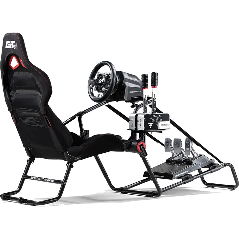 Load image into Gallery viewer, Next level racing gt lite pro foldable racing simulator (zwart)
