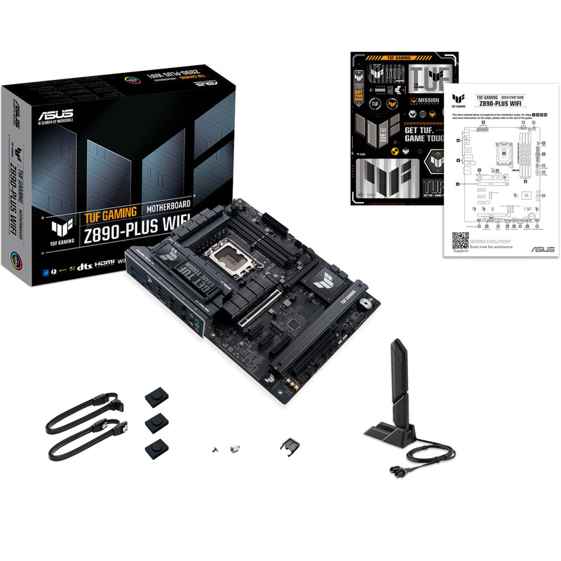 Load image into Gallery viewer, Asus tuf gaming z890-plus wifi socket 1851 moederbord (raid, 2.5gb-lan, wi-fi 7, bt, sound, atx)
