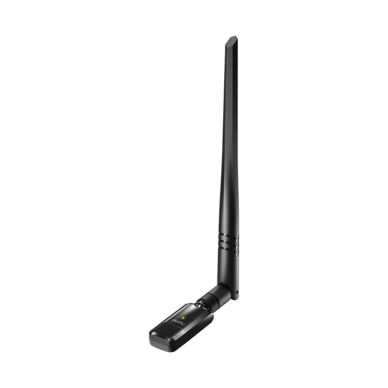 Load image into Gallery viewer, Cudy ac1300 wi-fi high-gain usb wlan adapter (zwart)
