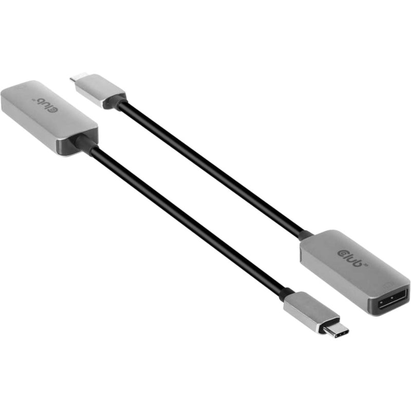 Load image into Gallery viewer, Club 3d usb-c naar displayport 1.4 actieve adapter (grijs)
