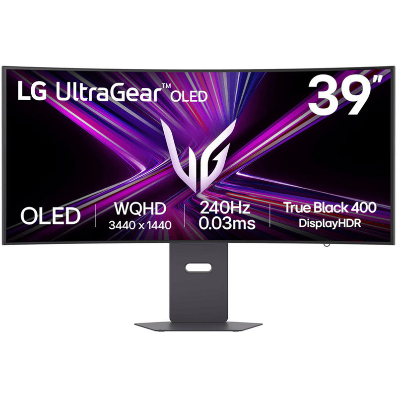 Load image into Gallery viewer, Lg ultragear oled 39gx900a-b 39 curved ultrawide gaming monitor (zwart, 2x hdmi, displayport, 2x usb-a, usb-c, 240 hz)
