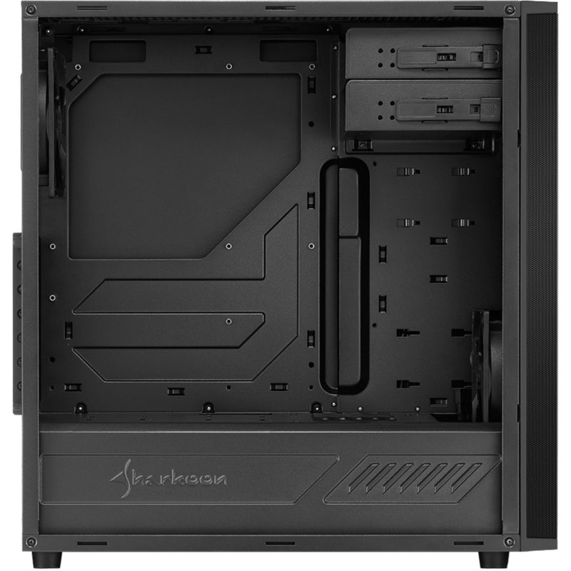 Load image into Gallery viewer, Sharkoon m25-v midi tower behuizing (zwart | 2x usb-a)
