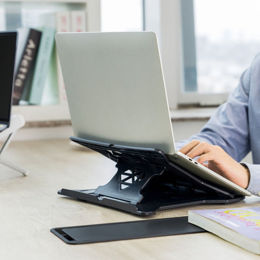 Act connectivity laptopstandaard, inklapbaar, hoogte verstelbaar in 7 standen