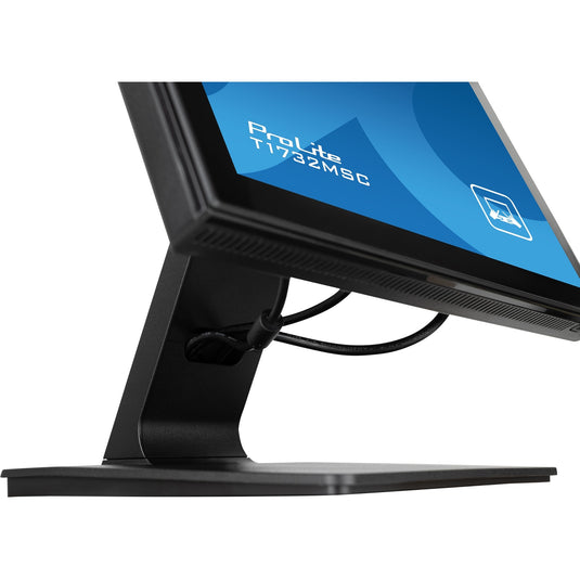 Iiyama prolite t1732msc-b1sag 17 touchscreen monitor (zwart (mat), hdmi, displayport, vga, usb-b)