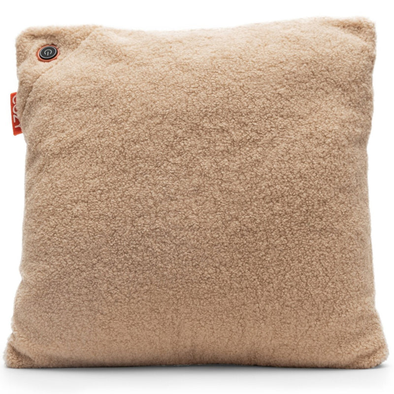Load image into Gallery viewer, Cozy una woolly 45 x 45 cm draadloos warmtekussen (lichtbruin, powerbank 5000 mah)
