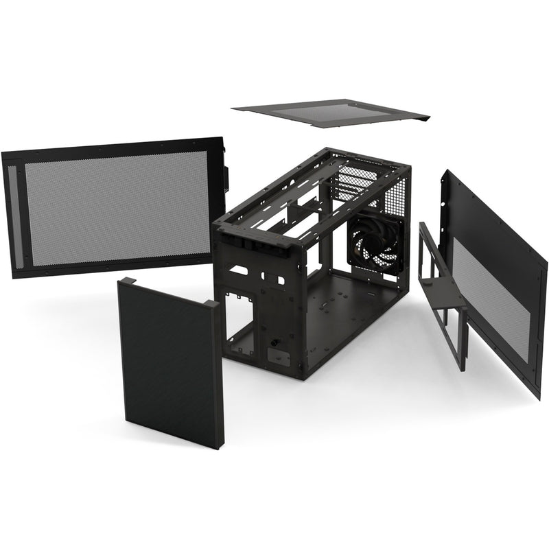 Load image into Gallery viewer, Silverstone sugo 17 mini tower behuizing (zwart | 2x usb-a | 1x usb-c)
