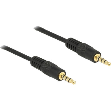 Delock 3,5 mm kabel (zwart, 2 meter)