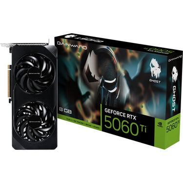 Gainward geforce rtx 5060 ti ghost 8gb grafische kaart (3x displayport, 1x hdmi 2.1, dlss 4)