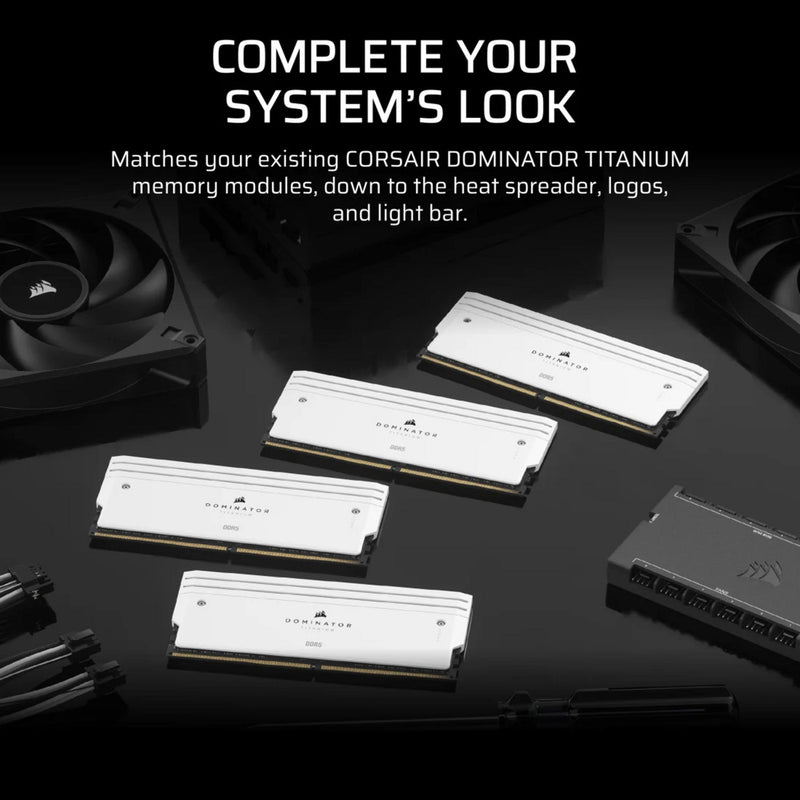 Load image into Gallery viewer, Corsair dominator titanium ddr5 lighting enhancement kit ledverlichting (wit, cmplekit2w)
