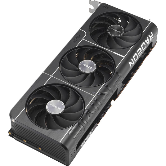 Asus prime radeon rx 9070 gre grafische kaart (grijs, 3x displayport, 1x hdmi)