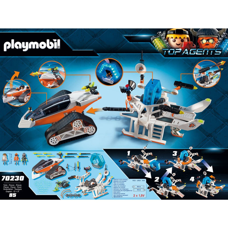 Load image into Gallery viewer, Playmobil top agents - spy team commandoslee constructiespeelgoed (70230)
