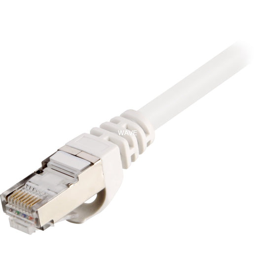 Sharkoon cat.6 netwerkkabel (wit, 1,5 meter, sftp, rj-45)