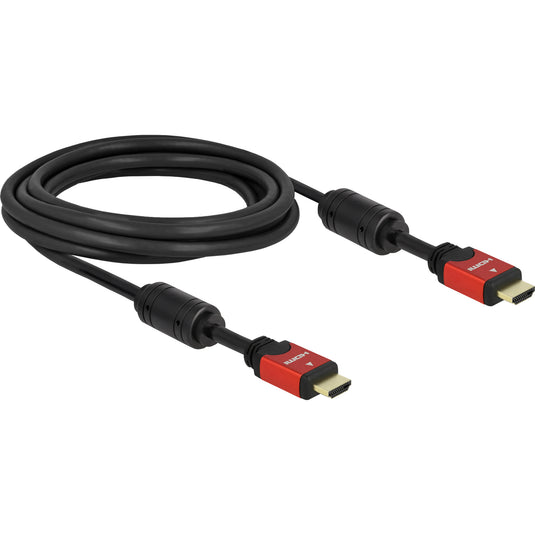 Delock high speed hdmi-a kabel (zwart, 3 meter)