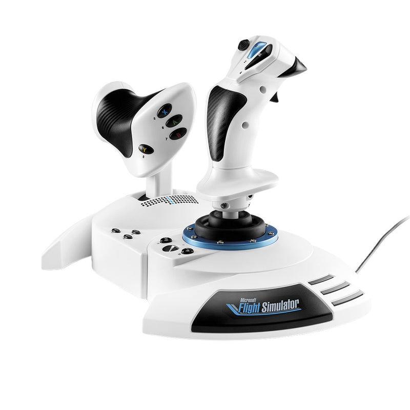 Load image into Gallery viewer, Thrustmaster t.flight hotas one microsoft flight simulator edition joystick (wit zwart, pc, xbox series x|s)
