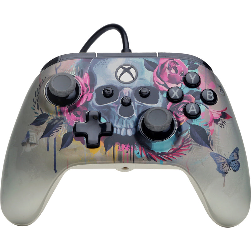 Load image into Gallery viewer, Powera advantage plus bedrade controller voor xbox series x|s - bloom gloom (zilver, xbox series x|s, xbox one, pc)
