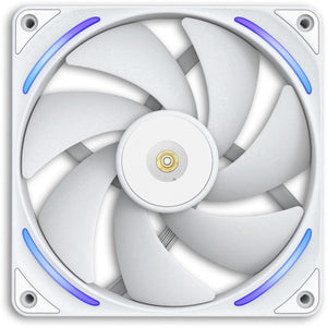 Nzxt f140x rgb case fan (wit, 140 x 140 x 30 mm, pwm)