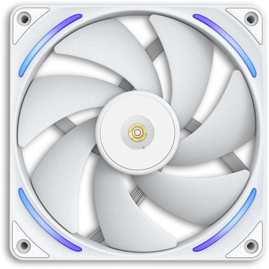 Nzxt f140x rgb case fan (wit, 140 x 140 x 30 mm, pwm)
