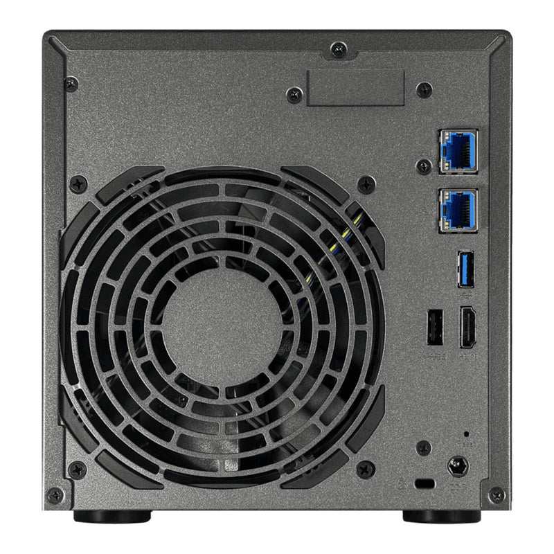 Load image into Gallery viewer, Asustor lockerstor 4 gen2+ as6704t v2 nas (zwart, 2x 5g lan, hdmi, usb)
