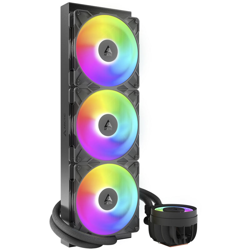 Load image into Gallery viewer, Arctic liquid freezer iii pro 420 a-rgb waterkoeling (zwart, 4-pins pwm fan-connector)
