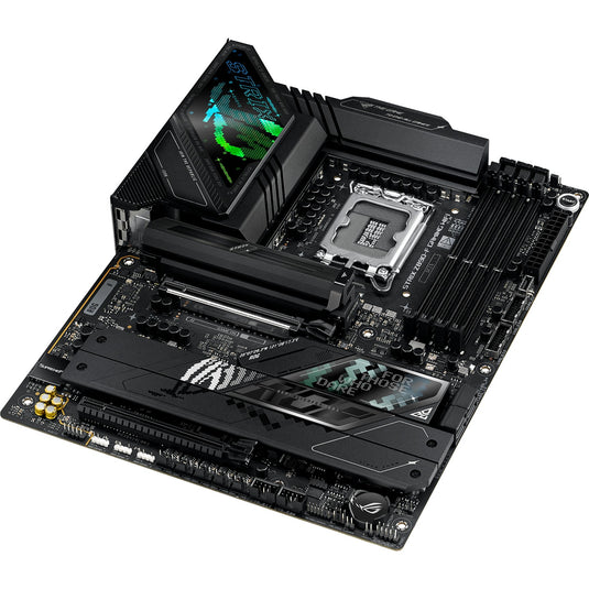 Asus rog strix z890-f gaming wifi socket 1851 moederbord (zwart, raid, 2.5gb-lan, wi-fi 7, bt, sound, atx)