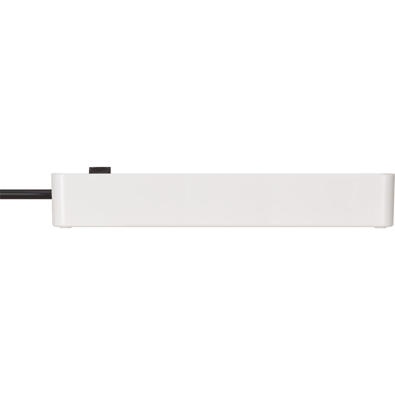 Load image into Gallery viewer, Brennenstuhl ecolor 4-voudige stekkerdoos met 2 usb-laadaansluitingen stekkerdoos (wit zwart, 2x usb-c)
