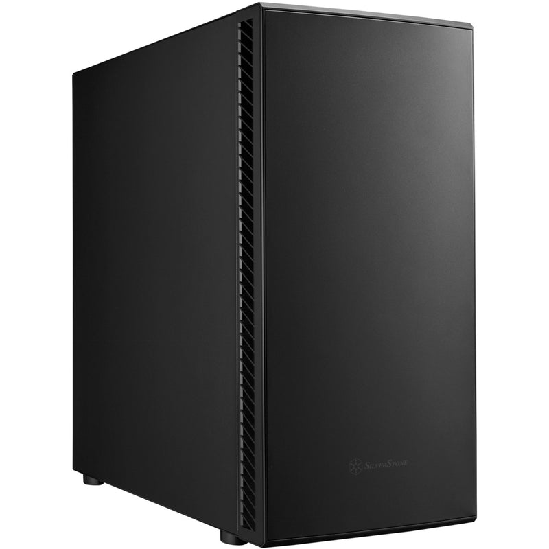 Load image into Gallery viewer, Silverstone seta q1 midi tower behuizing (zwart | 2x usb-a | 1x usb-c)
