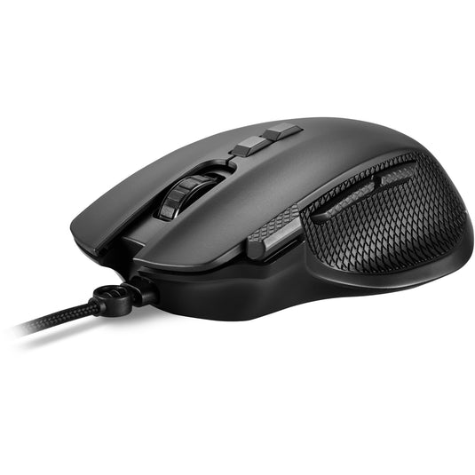 Sharkoon shark force iii gaming muis (zwart, 400 - 12.800 dpi, rgb leds)