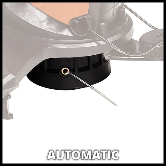 Einhell grastrimmer gc-et 4530 kit (rood zwart)
