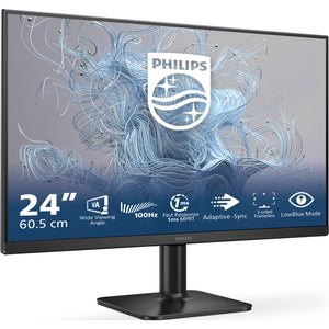 Philips 24e2n1100lb 23.8 monitor (zwart, hdmi, vga)