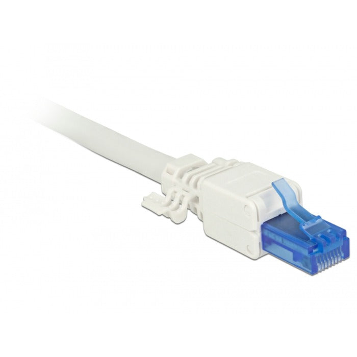 Load image into Gallery viewer, Delock rj45 plug cat.6a utp toolfree stekker (wit, 2 stuks)
