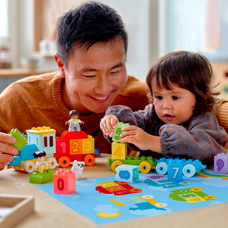 Load image into Gallery viewer, Lego duplo - getallentrein - leren tellen constructiespeelgoed (10954)
