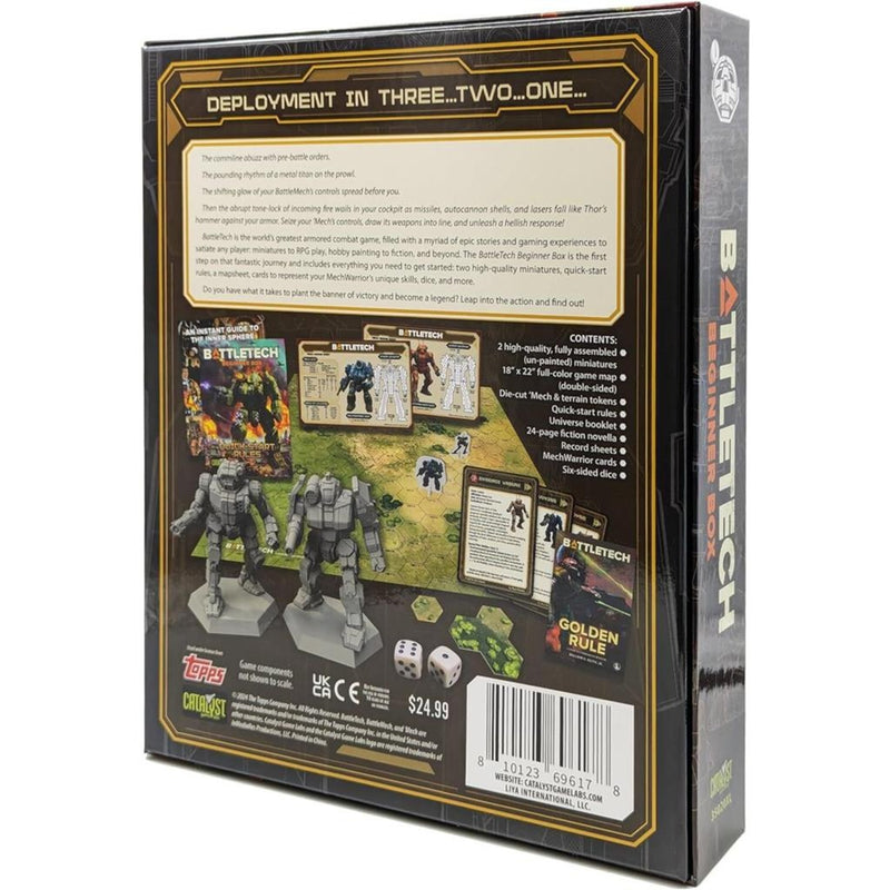 Load image into Gallery viewer, European player network battletech: beginner box (40th anniversary) bordspel (engels, 1 - 2 spelers, 120 minuten, vanaf 12 jaar)
