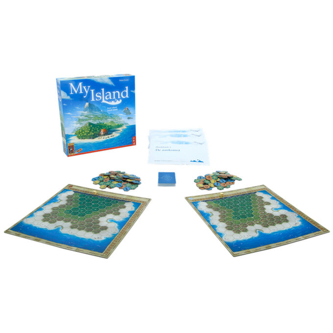 Load image into Gallery viewer, 999games 999 games my island bordspel (nederlands, 2 - 4 spelers, 30 minuten, vanaf 10 jaar)
