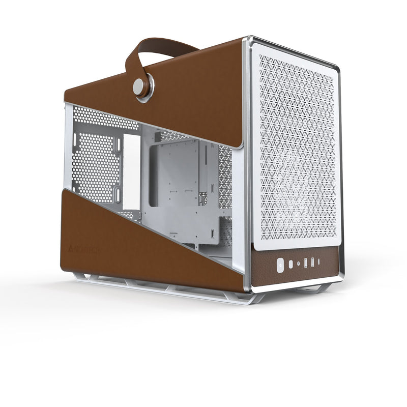Load image into Gallery viewer, Montech heritage midi tower behuizing (wit beige | 2x usb-a | 1x usb-c)
