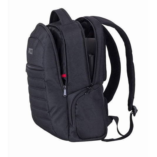 Act connectivity urban laptop rugzak 17,3 (zwart)