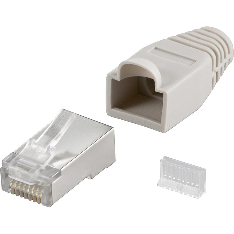 Load image into Gallery viewer, Goobay cat.5e rj-45 stp stekker (grijs, 10 stuks)
