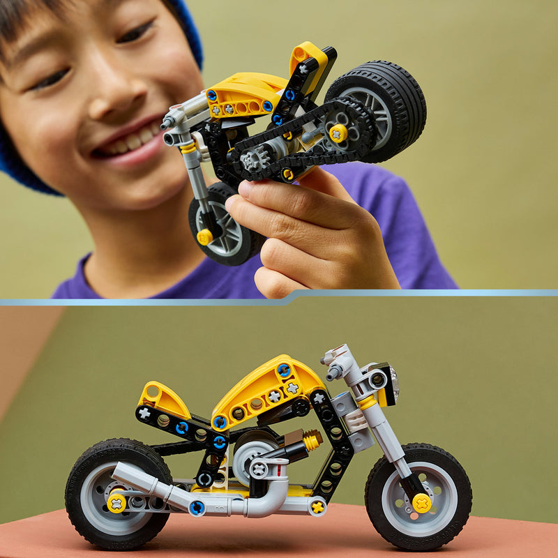 Afbeelding laden in galerijviewer, Lego technic 42225 gele motor
