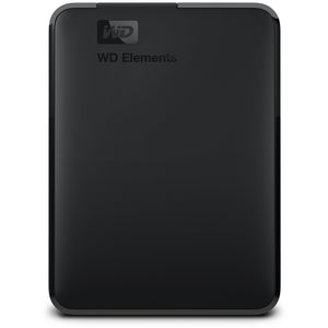Wd elements portable 4 tb externe harde schijf (zwart, bu6y0040bbk-wesn, micro-usb-b 3.2 (5 gbit s))